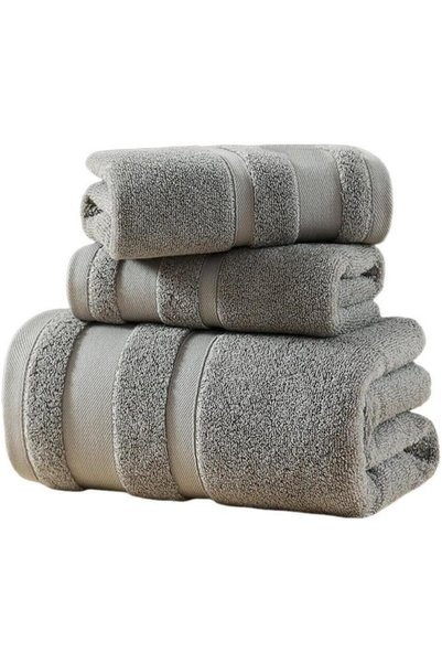 Generic Premium Bath Towels Set,100% Cotton Highly Absorbent Bath Towels,Ultr...