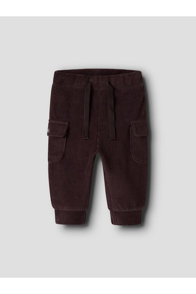 Name it Velurové cargo kalhoty