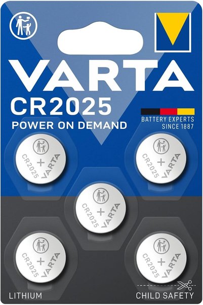 Generic CR 2025, 6025101415 Lithium Button Battery, Flat, Specialistic, 3 Vol...