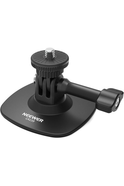 Generic حامل لاصق متوافق مع كاميرات Insta 360 و GoPro و DJI و AKASO، بزاوية 1...
