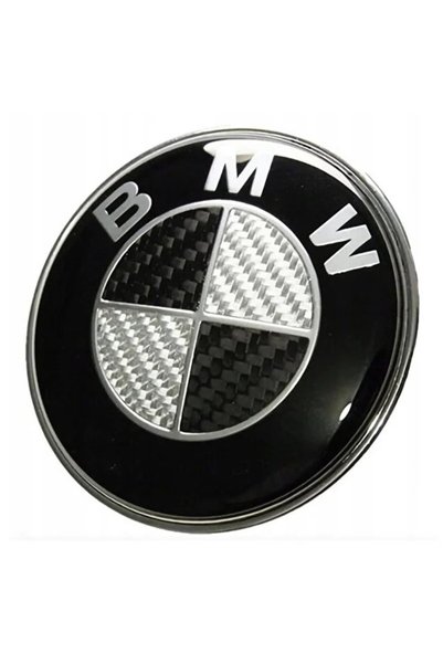 OEM BMW Emblem, BMW Logo, Mount on Hood/Trunk with fixing pins included, 74mm...