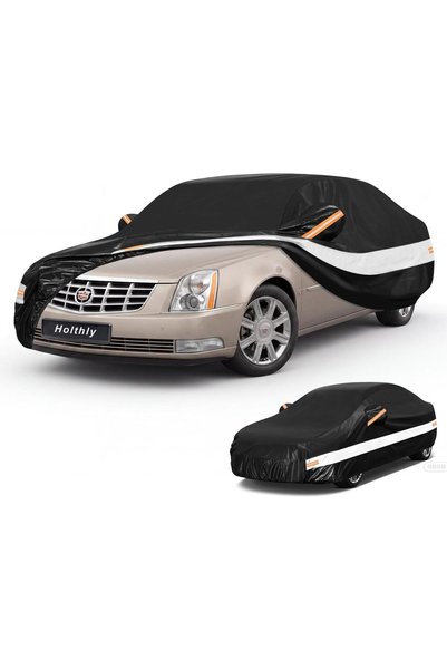 Generic 10 Layers Car Cover Custom Fit for Cadillac (DTS 2006-2012), Waterpro...