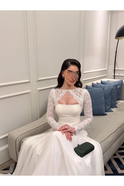 MİREVA فستان سهرة طويل انيق جدا