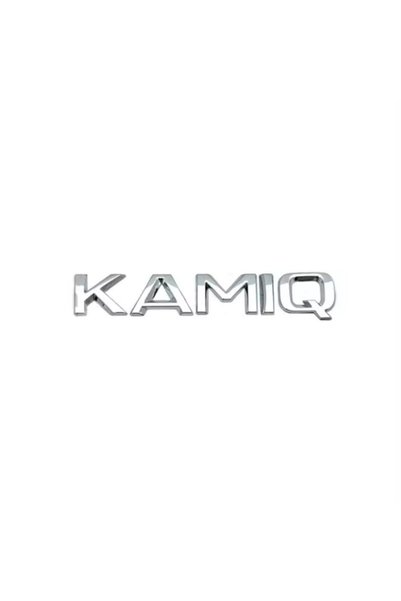 SMD KAMIQ Emblem for Skoda, Silver