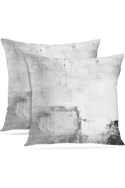 Generic Throw Pillow Covers Modern Home Art Decor, 18 x 18 Inches Set of 2 Pi...