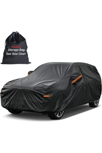 Generic 7 Layers Heavy Duty SUV Car Cover Waterproof All Weather, Full Exteri...