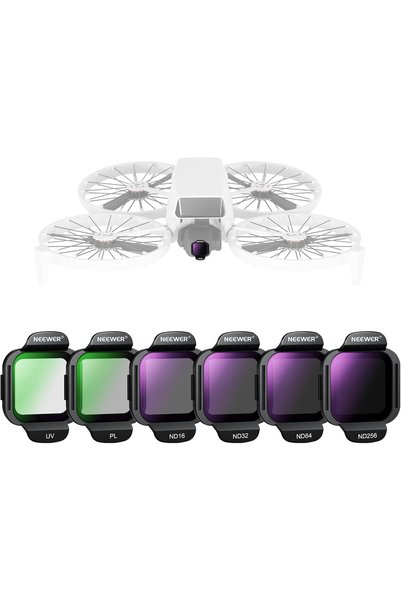 NEEWER مجموعة فلاتر ND متوافقة مع طائرة DJI Flip بدون طيار، تتضمن 6 قطع: ND16...