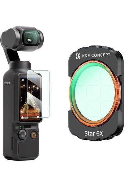 Generic فلتر نجمي مغناطيسي متوافق مع DJI Osmo Pocket 4/3