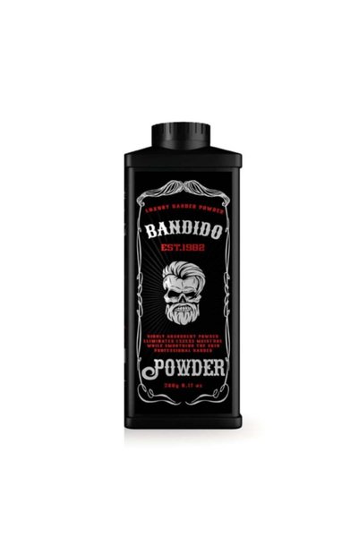 BANDİDO Pudră de talc Frizerie Powder 260g– Absorbantă, Calmează și Protejeaz...