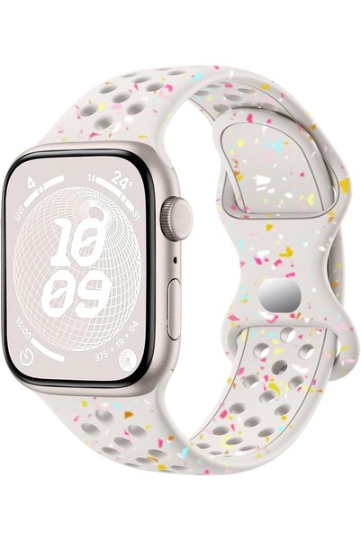 Generic Sport Straps Compatible with Apple Watch Band 42mm 44mm 45mm 49mm, Ec...