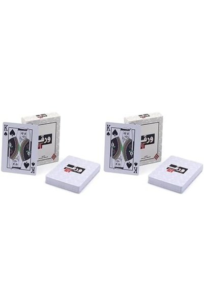 Generic Habbaa's Waraq Luxury 52 Playing Cards (2 Pcs White) High-Quality Tra...