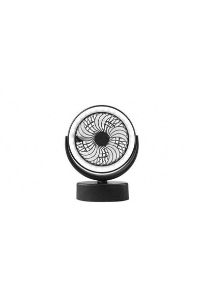 FOXMAG24 Ventilator portabil inteligent, reîncărcabil prin USB, lumină LED, 3...