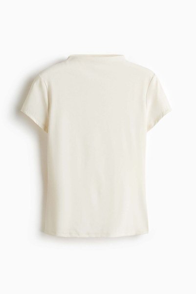 H&M Stand-collar Ponte di Roma top