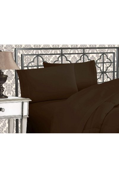 Generic 1500 Thread Count Egyptian Quality 4-Piece Bed Sheet Sets, Queen, Dee...