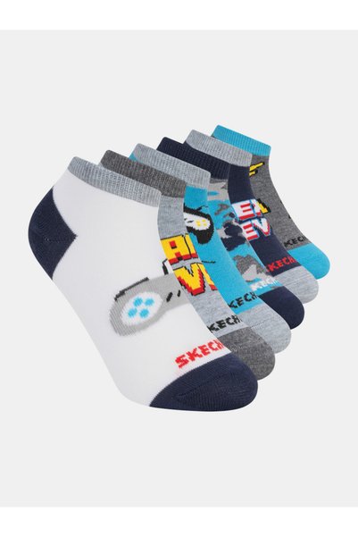 SKECHERS Pack of 6 - Non Terry Low Cut Socks