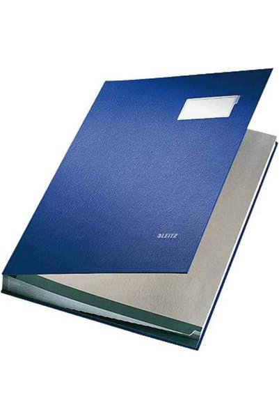 Generic 57000135 Expandable Signature Book With 20 Card Dividers, A4