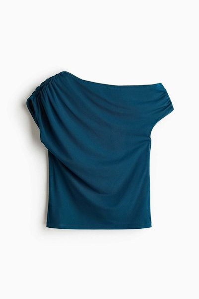 H&M Draped one-shoulder top