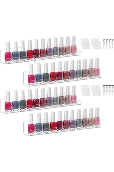 Generic Clear Acrylic 15" Invisible Floating Wall Ledge Display Shelves,Float...