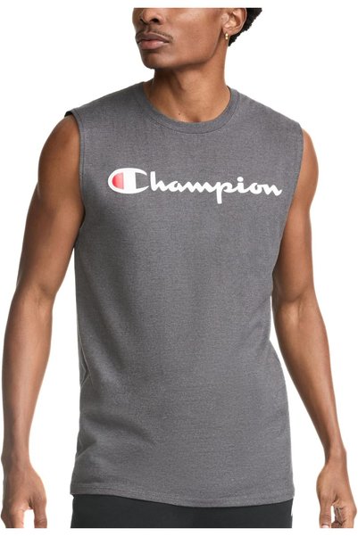 Generic Men's Classic Jersey Muscle Tee, Screen Print Script