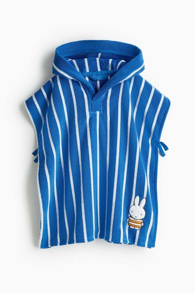 H&M AppliquÃ©d baby towel cape