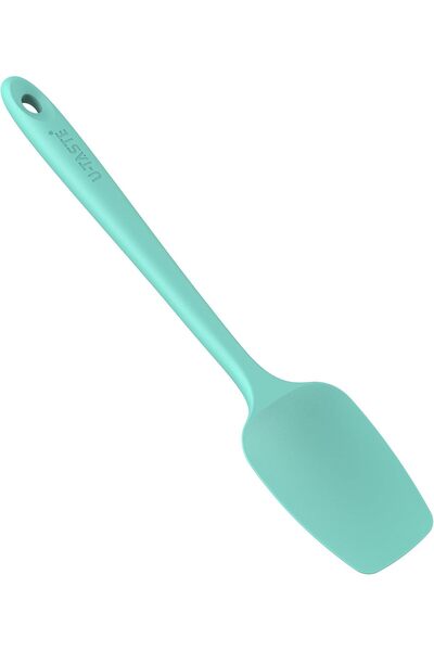 Generic 250°C Heatproof 29cm Silicone Spoon Spatula (Aqua Sky)