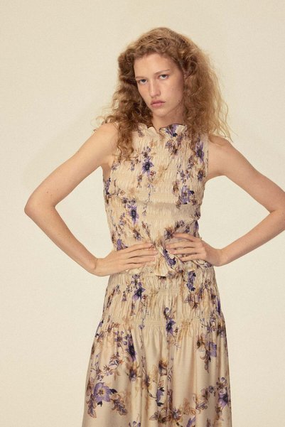 H&M Smocked top
