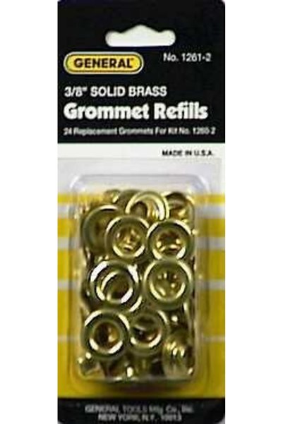Generic General 1261-2#2 Brass Grommet Refills 24 Count