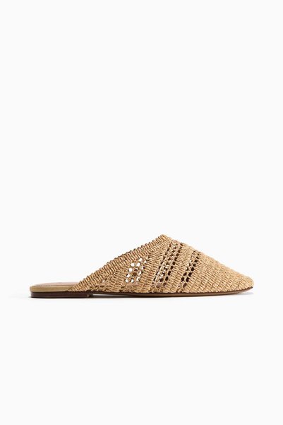 H&M Straw mules