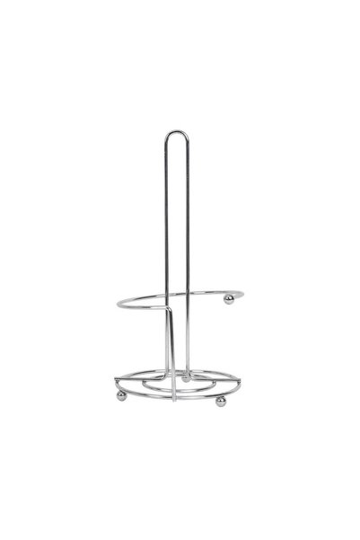 FOXMAG24 Stainless Steel Paper Towel Holder, 34 cm, Silver
