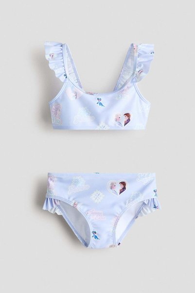 H&M Flounced printed bikini