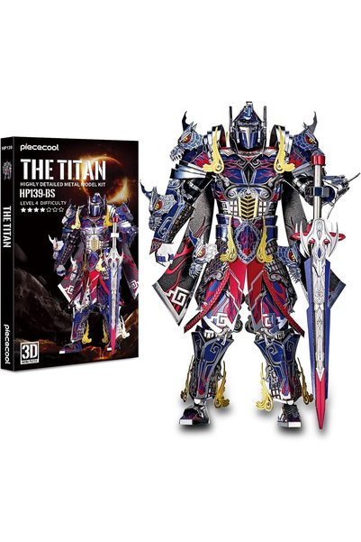 Generic 3D Metal Puzzle for Adult The Titan Metal Model Kits DIY Mecha Assemb...