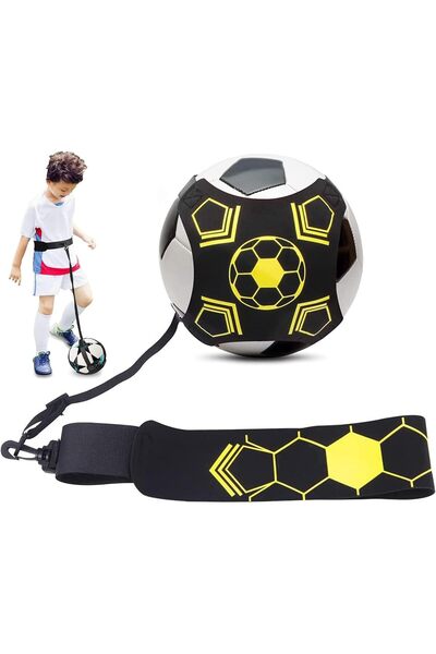 Generic Football Kick Trainer, Hands-Free Adjustable Solo Soccer Trainer, Soc...