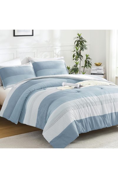 Generic Twin/Twin XL Comforter Set - 2 Pieces Stripe Bedding Sets