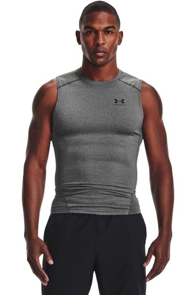 Generic mens Armour HeatGear Compression Sleeveless T-Shirt