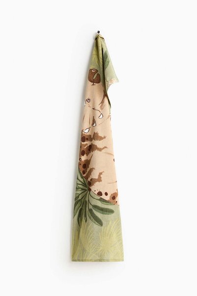 H&M Patterned bath towel