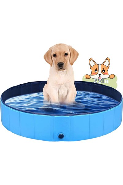 Generic Dog Pool, Foldable Pet Pool, Dog Swimming Pool, Portable, Suitable fo...