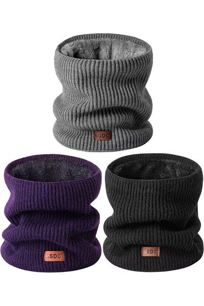 Generic Unisex Adult Neck Gaiters Cold Weather Scarf