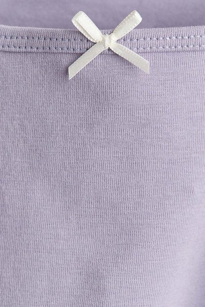 H&M مجموعة من 5 قمصان قطنية ذات أشرطة رفيعة