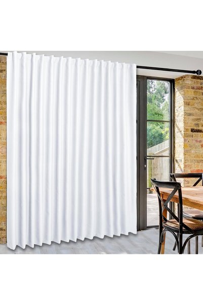 Generic Privacy Room Divider Curtain - Patio Sliding Door Curtains, Extra Wid...