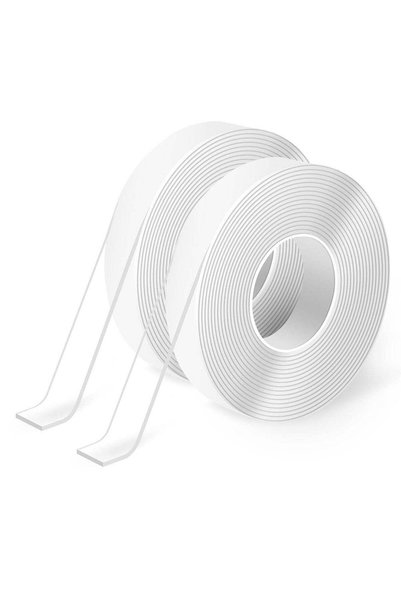 3M 2-Double Sided Tape Heavy Duty Traceless Removable Washable Nano Tape Gel ...