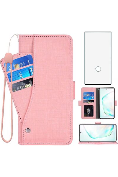 Generic Compatible with Samsung Galaxy Note 10 Glaxay Note10 5G Wallet Case T...