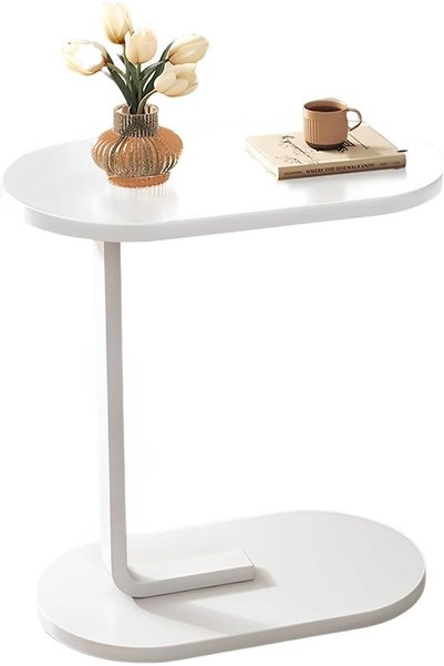 Generic C-Shaped Side Table, End Table for Couch, Coffee Table Anti-Rust Wate...