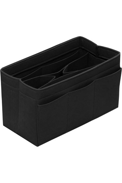 Generic منظم حقائب، حقيبة داخلية من اللباد مع 14 جيبًا لحقيبة اليد وحقيبة الك...