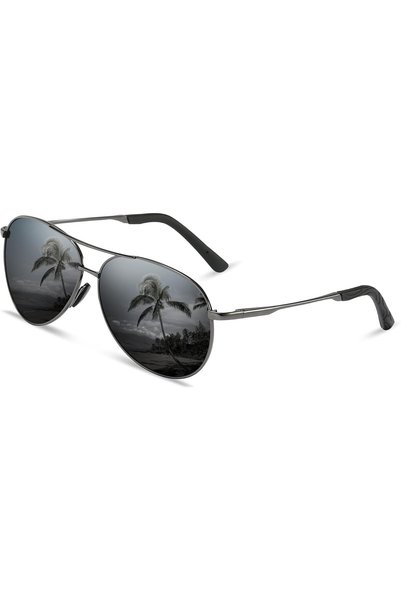 Generic Sunglasses for Men Women Pilot Polarized Sun glasses with UV 400 Prot...