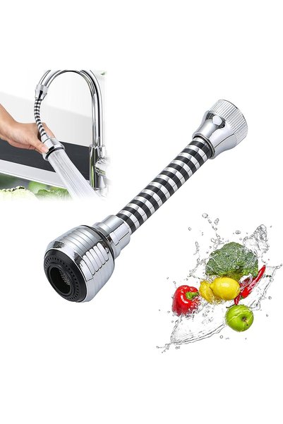 Generic Sink Faucet Sprayer, 360° Rotatable Anti-Splash Faucet Nozzle Head wi...