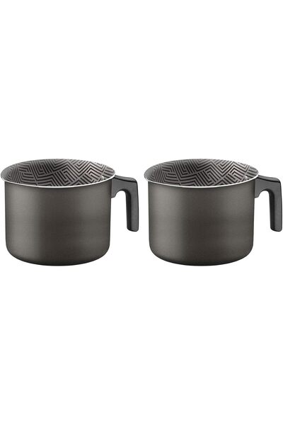 Generic Paris Texture 12cm 1.2L Graphite Aluminum Multipurpose Boiler with In...