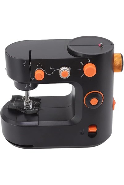 Generic Portable Sewing Machine For Beginners, Electric Mini Sewing Machine F...