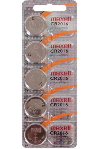 Generic CR 2016 - Batterie 5 x CR2016 Li 90 mAh