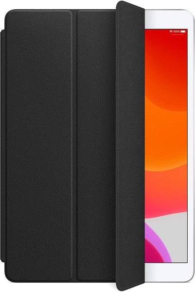 Generic غطاء ذكي من الجلد لجهاز iPad Pro مقاس 10.5 بوصة - باللون الأسود.