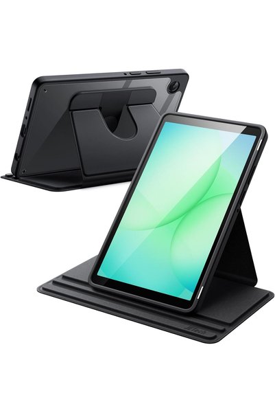 Generic 360° Rotating Case for Samsung Galaxy Tab A11, Black